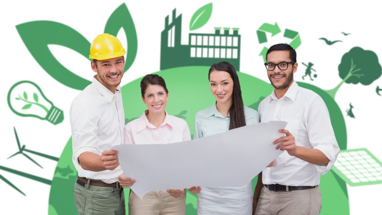 building sustainability banner