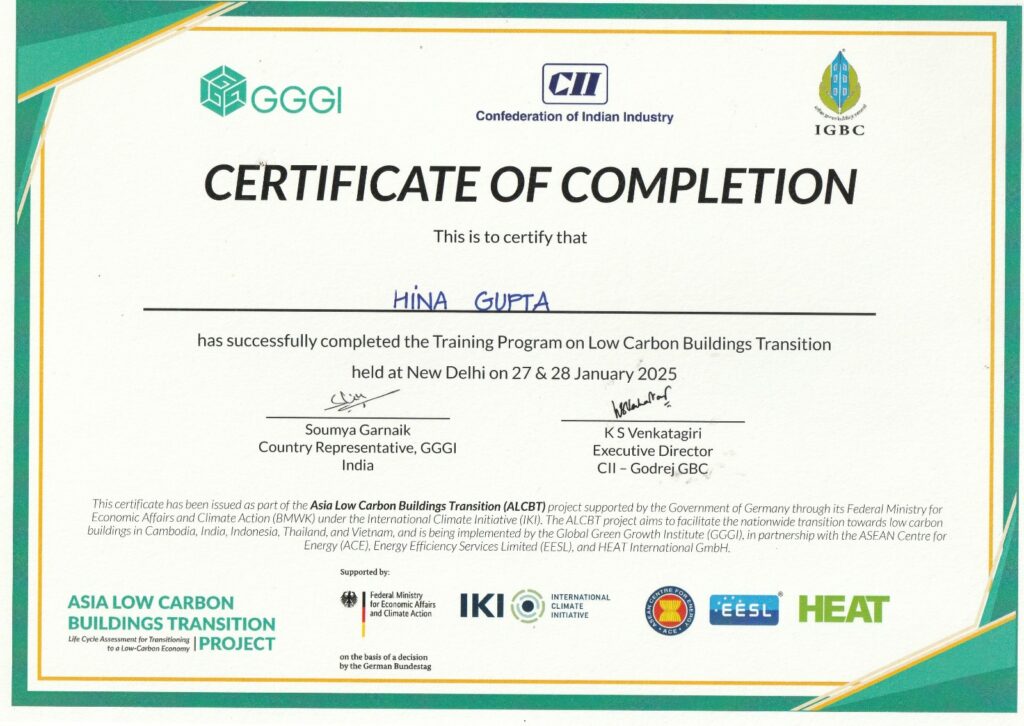 IGBC training Certification