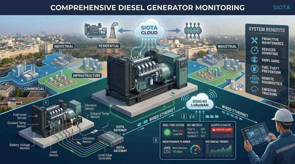 Diesel Generator Monitoring System
