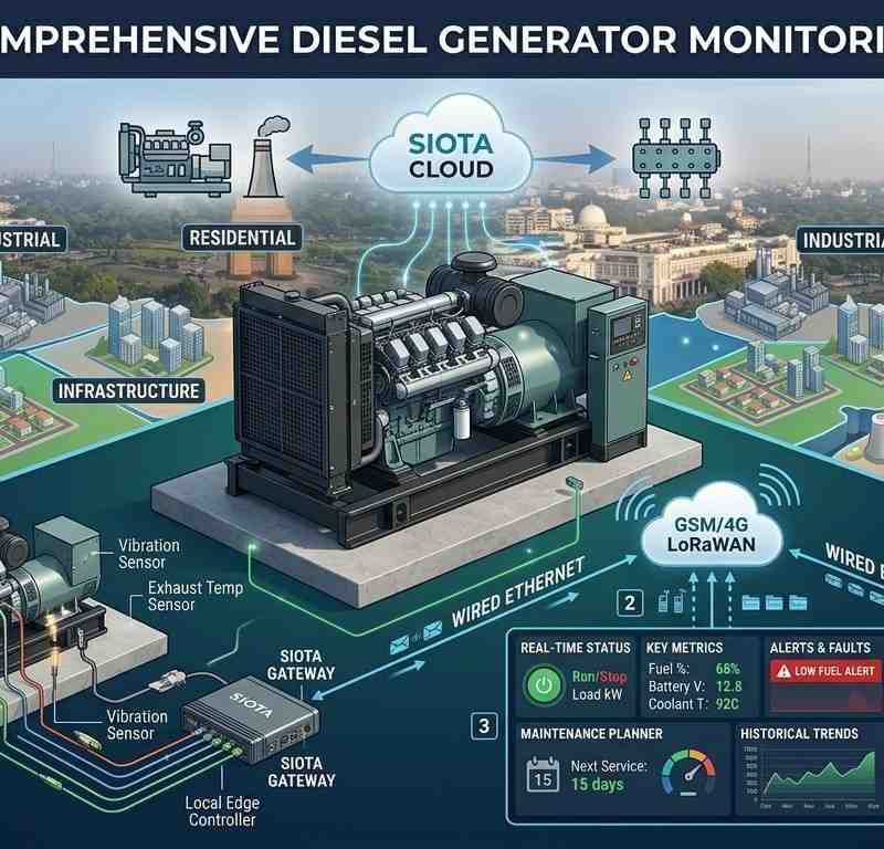 Diesel Generator Monitoring System