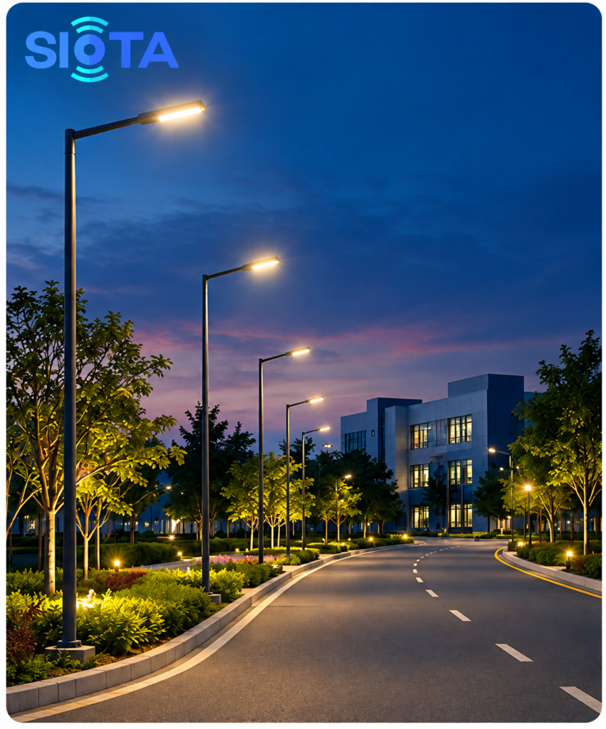 Twilight-SIOTA-Smart-Campus-Roadway