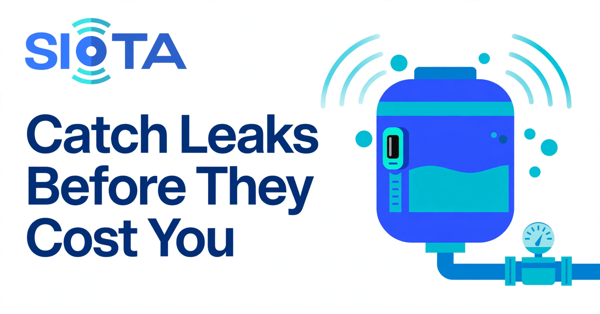 How an IoT Water Management System Stops Leaks, Waste and Surprise Tanker Bills